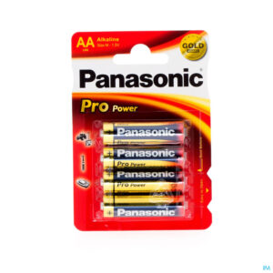 Packshot Panasonic Batterij Lr6 4