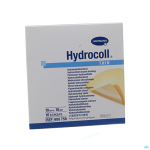 Packshot Hydrocoll Thin 10x10cm 10 9007582