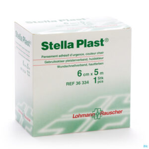 Packshot Stellaplast Pleister Adh 6cmx5m 36334