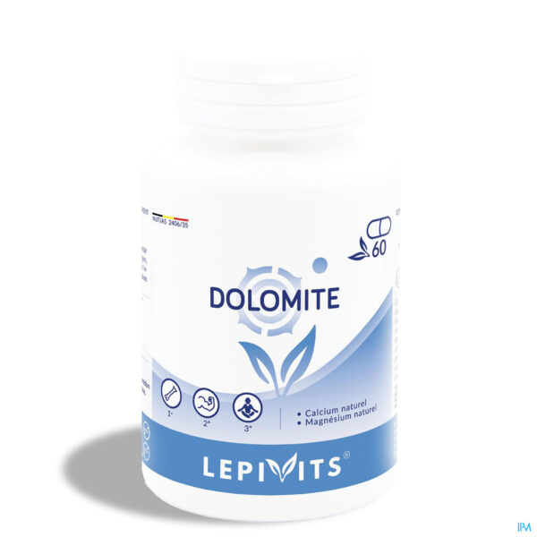 Productshot Lepivits Dolomite Caps 60 X 500mg