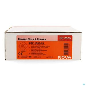Packshot Dansac Nova 2 Convex Platen 15-42mm 5 1555-15