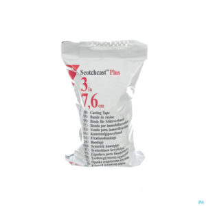 Packshot Scotchcast Gipsverb Synth Wit 7,5cmx3,6m 82003w