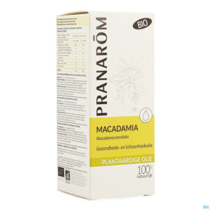 Packshot Macadamia Bio Plant.olie 50ml Pranarom
