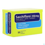 Packshot Sacchiflora 250mg Harde Caps 50 Blister