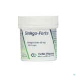 Packshot Ginkgo Forte Caps 60x60mg Deba