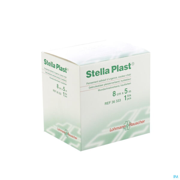Packshot Stellaplast Pleister Adh 8cmx5m 36333