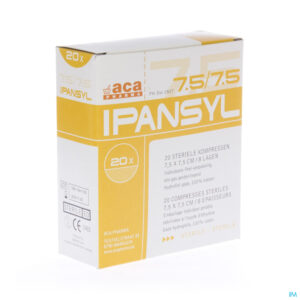 Packshot Ipansyl 3 Kp Ster 8pl 7,5x 7,5cm 20