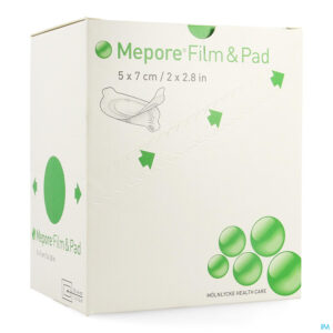 Packshot Mepore Film + Pad Oval 5x 7cm 85 275200