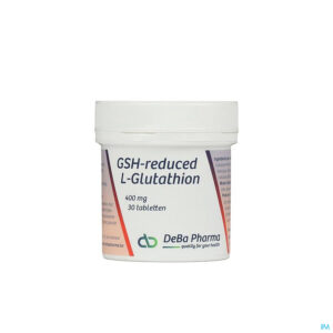 Packshot Reduced l-glutathion Comp 30 Deba