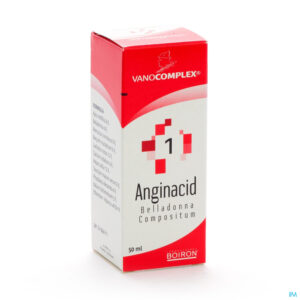 Packshot Vanocomplex N 1 Anginacid Gutt 50ml Unda
