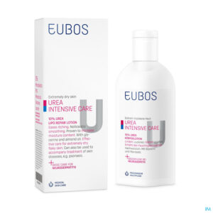 Productshot Eubos Urea 10% Lotion Zeer Droge Huid 200ml