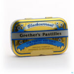 Packshot Blackcurrant Grethers Drag 60g