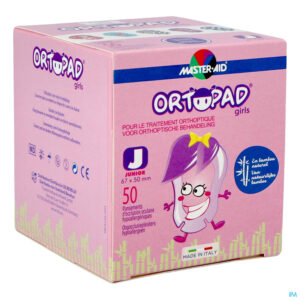 Packshot Ortopad Junior For Girls Oogpleister 50 73221