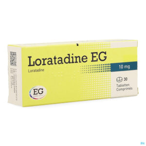 Packshot Loratadine EG 10 Mg Tabl  30 X 10 Mg