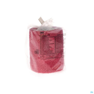 Packshot Coban 3m Rekverband Red Rol 7,5cmx4,57m 1583/r