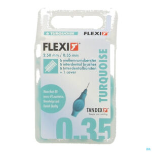 Packshot Flexi Turquoise Borsteltje Extra Micro Fine 6