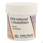 Packshot Reduced l-glutathion Comp 30 Deba