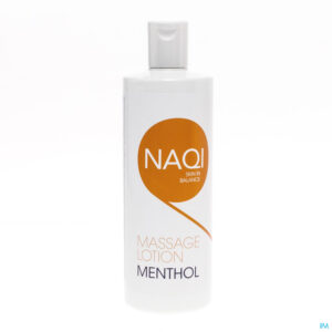 Packshot NAQI Massage Lotion Menthol 500ml