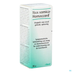 Packshot Nux Vomica-homaccord Gutt 30ml Heel