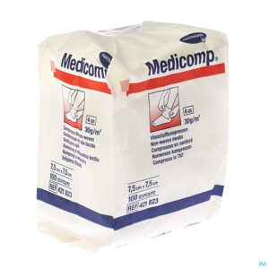 Packshot Medicomp 7,5x7,5cm 4l. Nst. 100 P/s