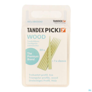 Packshot Tandex Toothpicks Wood 80