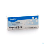 Packshot Purgo Pil New Form Drag 30x10 mg