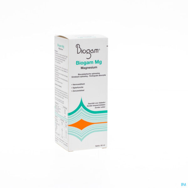 Packshot Biogam mg Fl 60ml