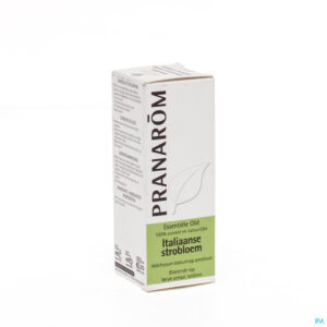 Packshot Immortelle Helichrysum Ess Olie 5ml Pranarom