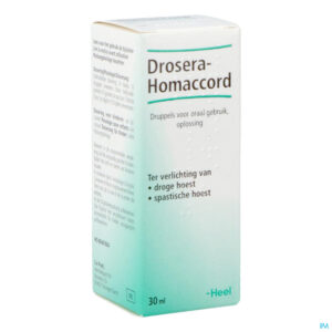 Packshot Drosera-homaccord Gutt 30ml Heel