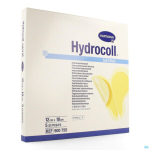 Packshot Hydrocoll Sacraal 12x18cm 5 9007552