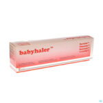 Packshot Babyhaler Inhalatiekamer+masker Bb 2 Kleppen