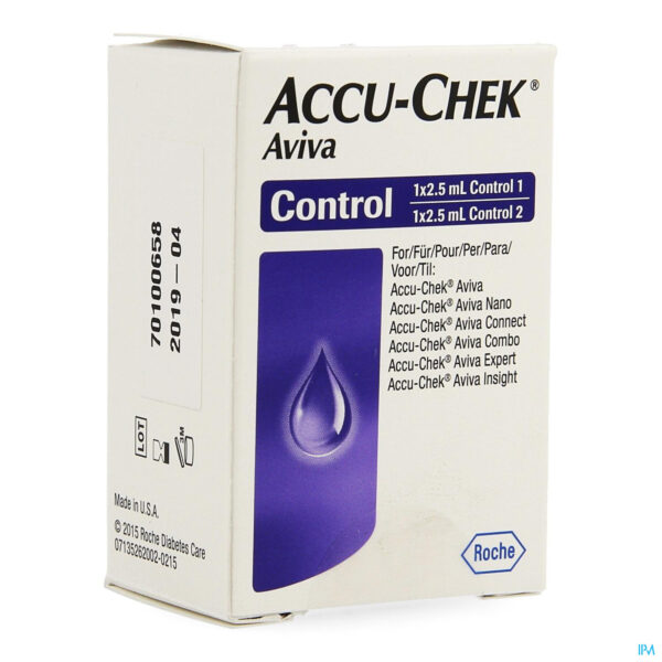 Packshot Accu Chek Aviva Control 2x2,5ml 4455215001