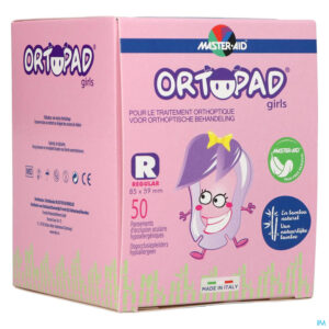 Packshot Ortopad Regular For Girls Oogpleister 50 73224