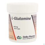 Packshot l-glutamine Caps 60x500mg Deba