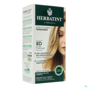 Packshot Herbatint Blond Licht Goudkleurig 8d 150ml