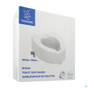 Packshot Homecare Toiletverhoger 14cm Z/deksel W1840002301