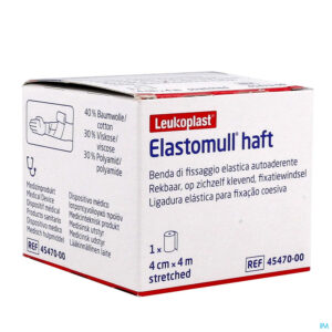 Packshot Elastomull Haft Fixatiewindel Coh. 4cmx4m 4547000