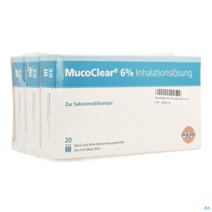 Packshot Mucoclear 6% Nacl Amp 60x4ml