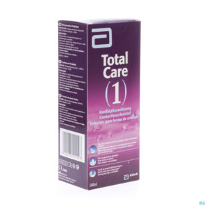 Packshot Total Care 1 All-in-one Harde Lens 240ml+lenscase