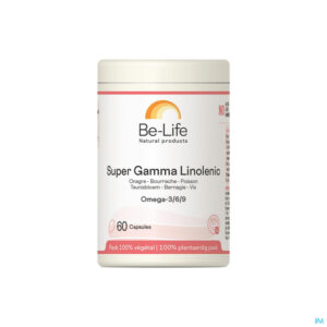 Packshot Super Gamma Linolenic Be Life Caps 60
