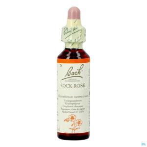 Packshot Bach Flower Remedie 26 Rock Rose 20ml