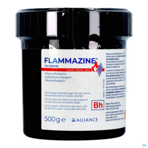 Packshot Flammazine 1% Creme 1 X 500g