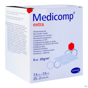 Packshot Medicomp 7,5x7,5cm 6l. St. 25x2 P/s