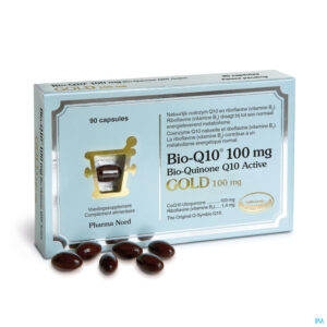 Productshot Bio-q10 100mg Gold Caps 90