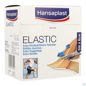 Packshot Hansaplast Med Elastic Family Pack 5mx6cm