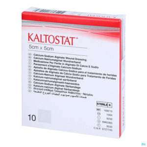 Packshot Kaltostat Verb 5,0x 5,0cm Ster 10s