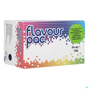 Packshot Flavour Pac Tropical Zakje 30x4g