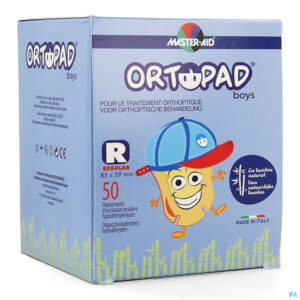 Packshot Ortopad Regular For Boys Oogpleister 50 73324