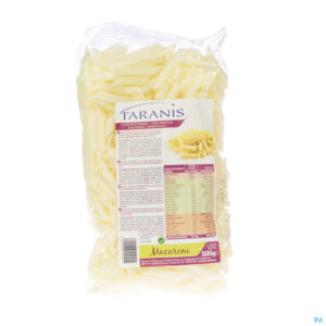 Packshot Taranis Pasta Macaroni 500g 4620 Revogan