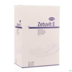 Packshot Zetuvit E 15x20cm St. 25 P/s